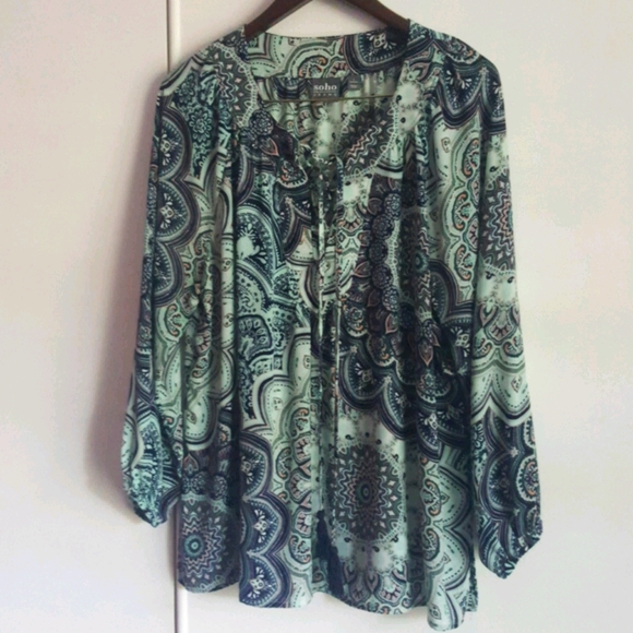 New York & Co., Boho Summer Festival Top - Picture 2 of 8